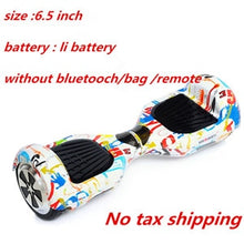Load image into Gallery viewer, Hoverboard 10 inch 2 wheels smart self balance electric scooter with inflate wheel smart skateboard standing drift hoverboard